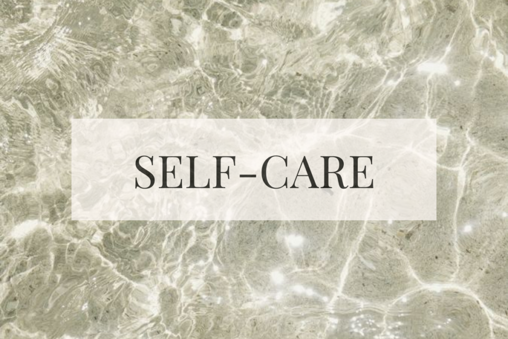 Self care thumbnail cover